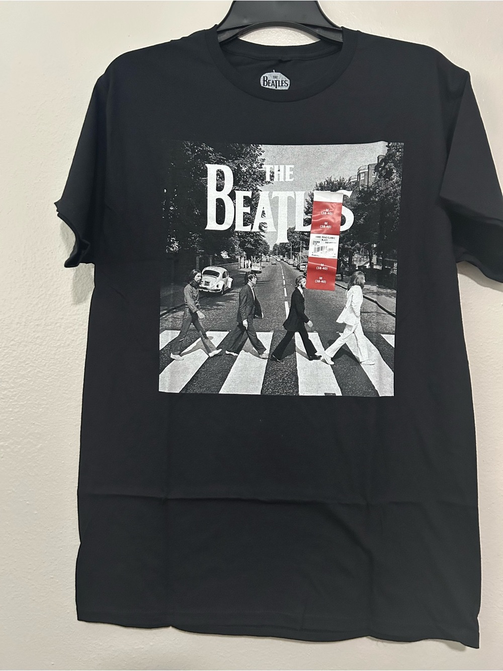 The Beatles Black Abbey Road Photo Graphic Tee